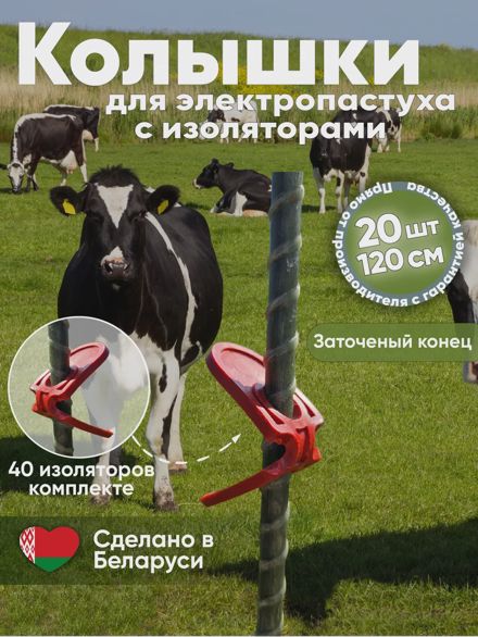 Комплект для Электропастуха колышки