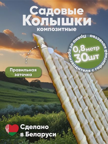 Садовые колышки